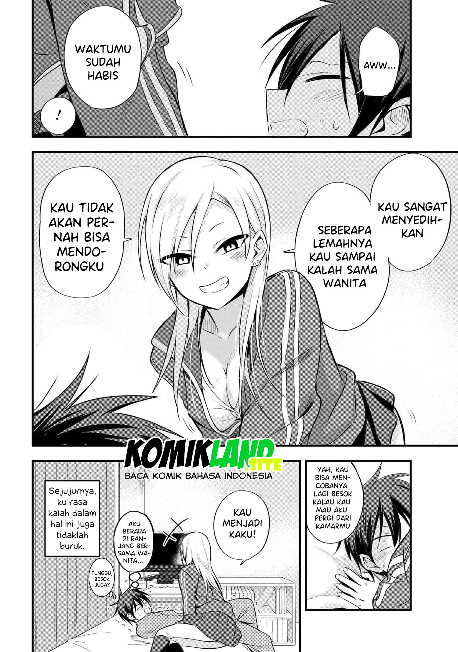 Please Go Home, Akutsu-san! Chapter 3 Gambar 5