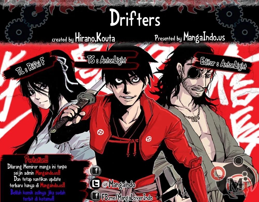 Komik Drifters Chapter 26 gambar nomor 1