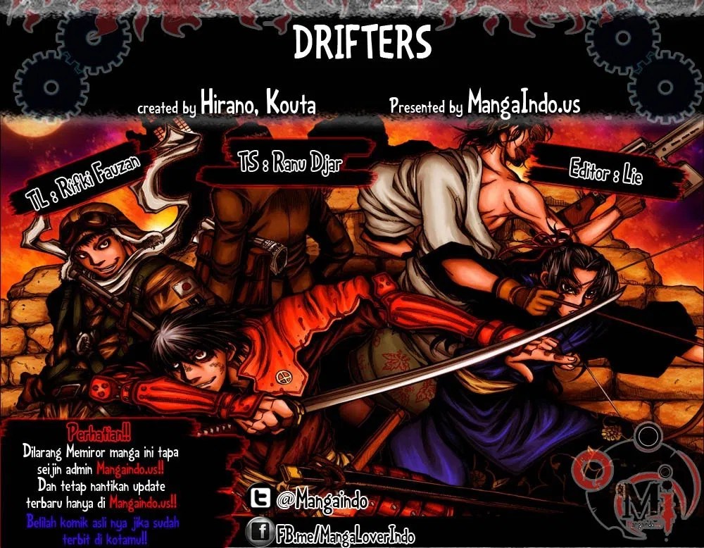 Komik Drifters Chapter 17 gambar nomor 1