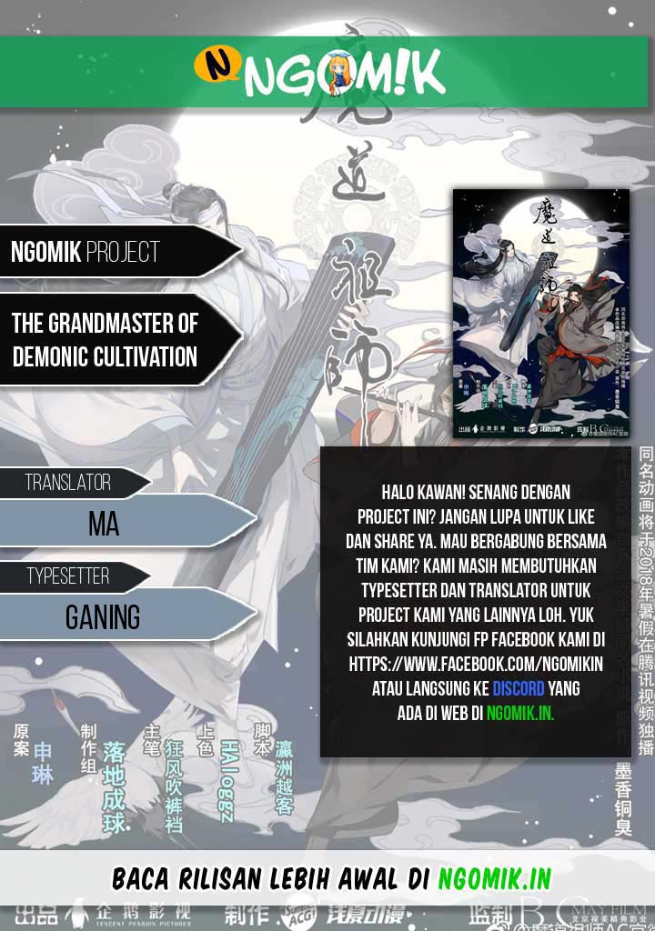 Komik The Grandmaster of Demonic Cultivation Chapter 57 gambar nomor 1