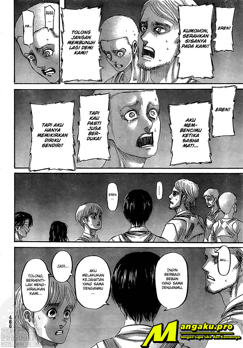 Shingeki no Kyojin Chapter 133.1 Gambar 16