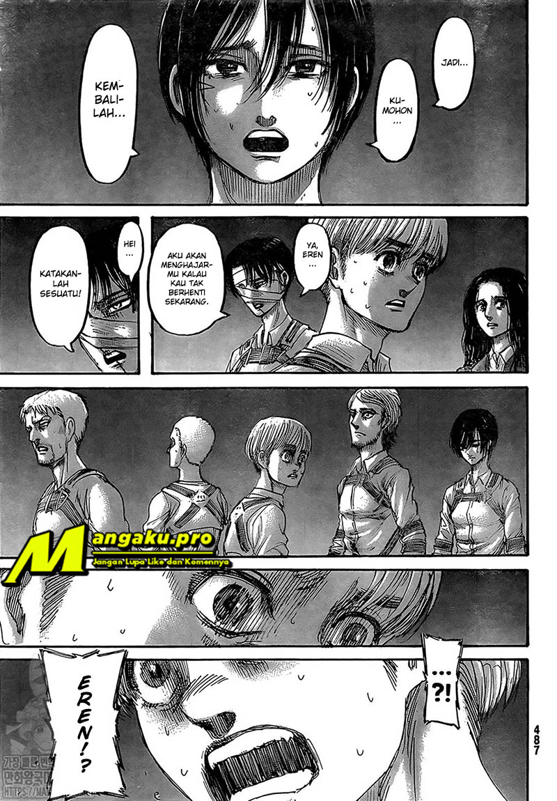 Shingeki no Kyojin Chapter 133.1 Gambar 17