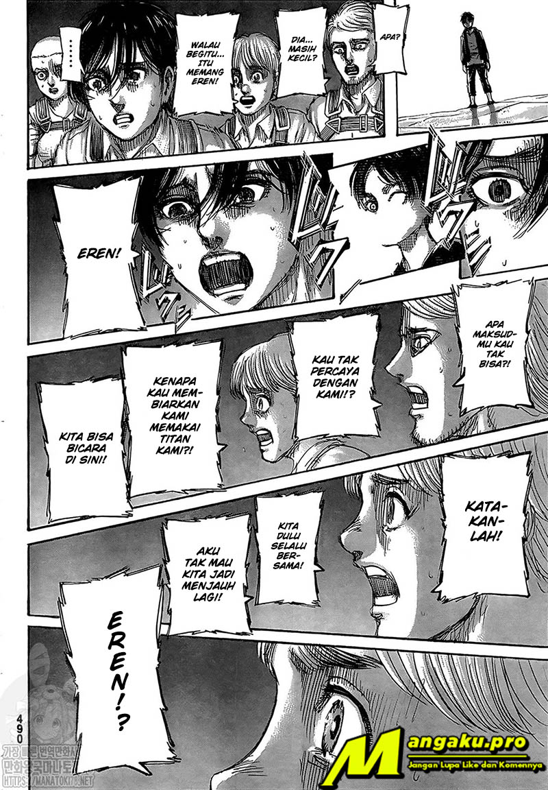 Shingeki no Kyojin Chapter 133.1 Gambar 20