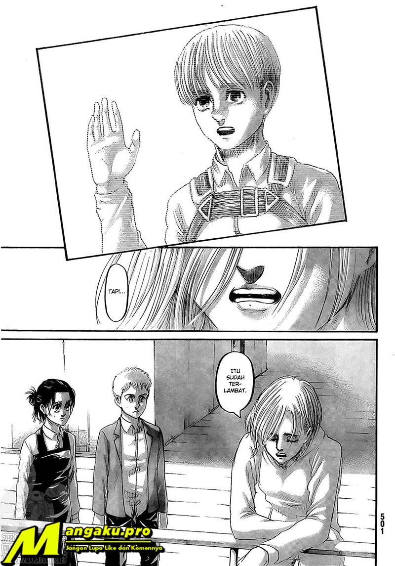 Shingeki no Kyojin Chapter 133.2 Gambar 9