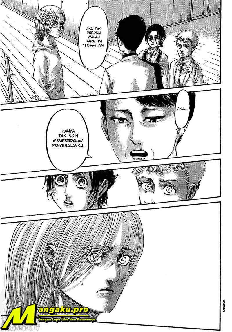 Shingeki no Kyojin Chapter 133.2 Gambar 13
