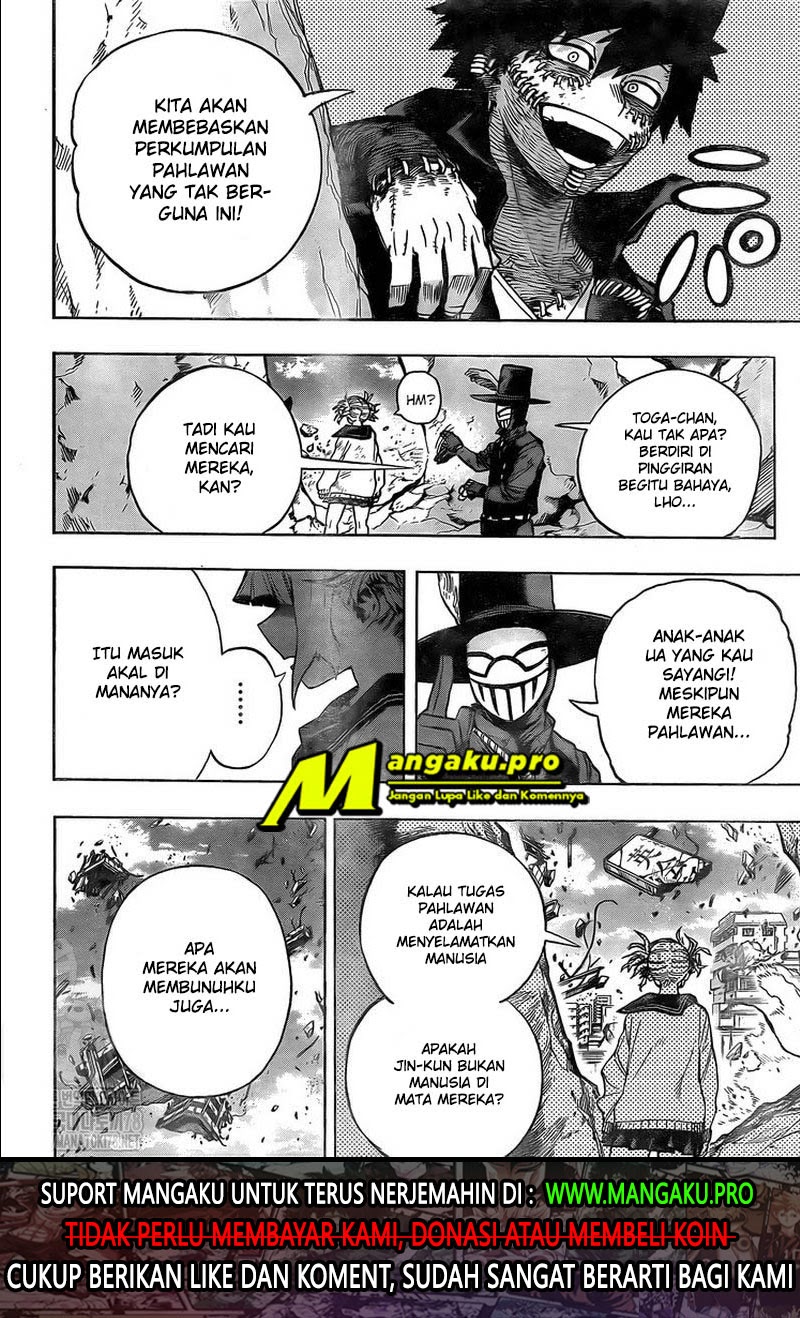 Boku no Hero Academia Chapter 287 Gambar 16