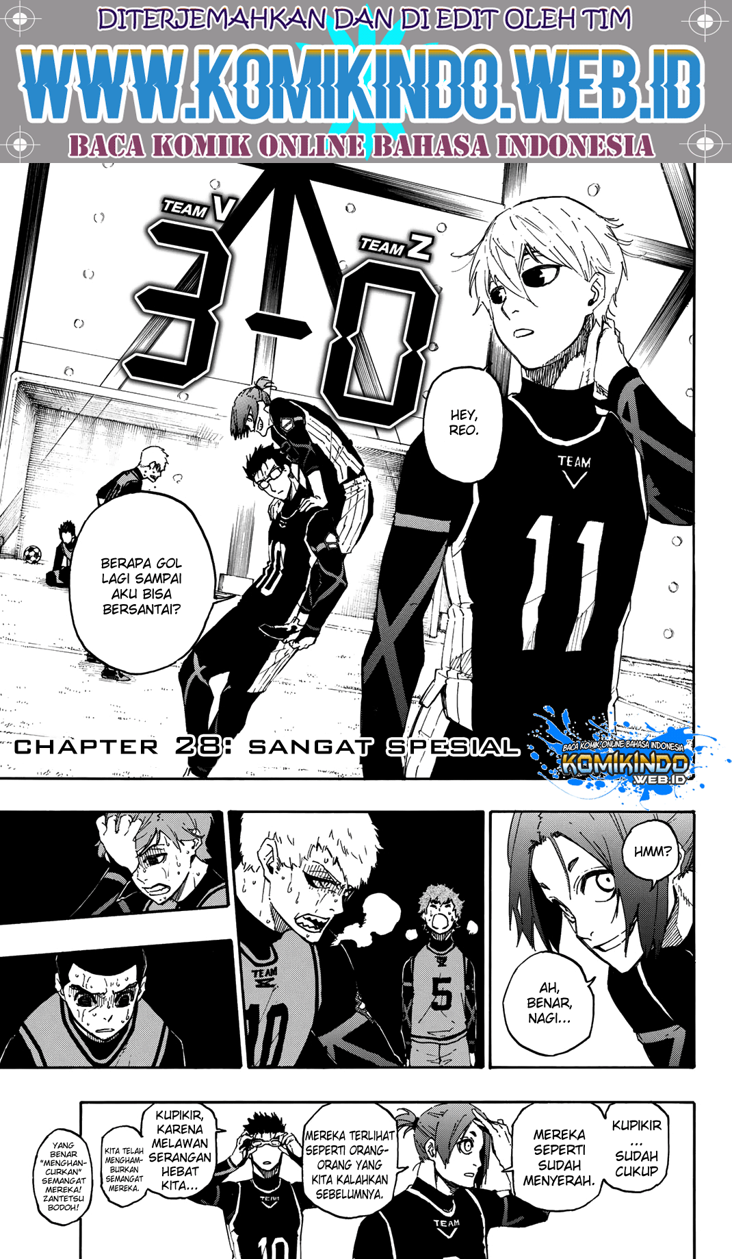 Manga Blue Lock Chapter 28 gambar nomor 2