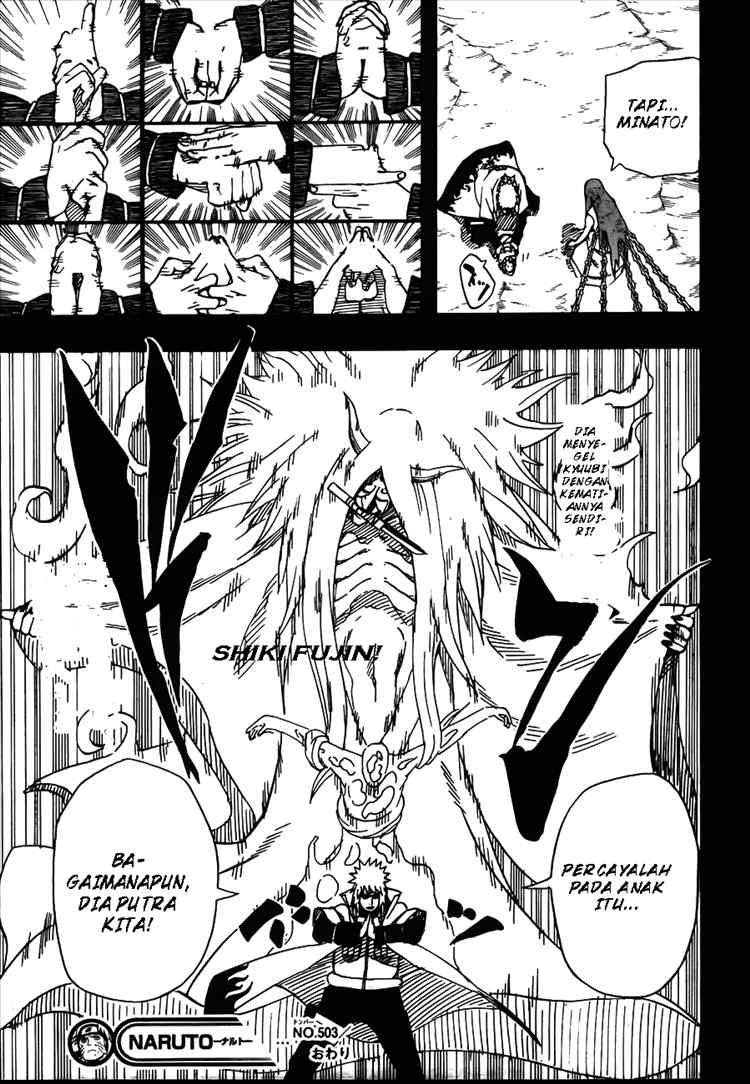 Naruto Chapter 503 Gambar 18