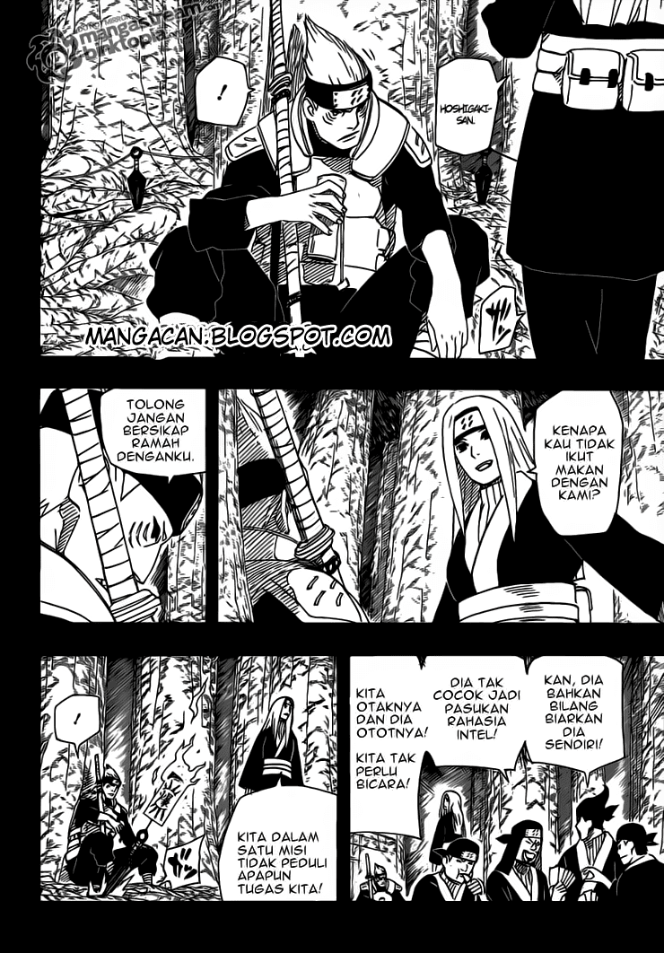 Naruto Chapter 507 Gambar 9