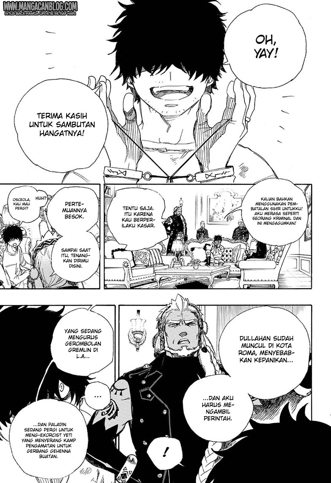 Manga Ao no Exorcist Chapter 94 gambar nomor 2