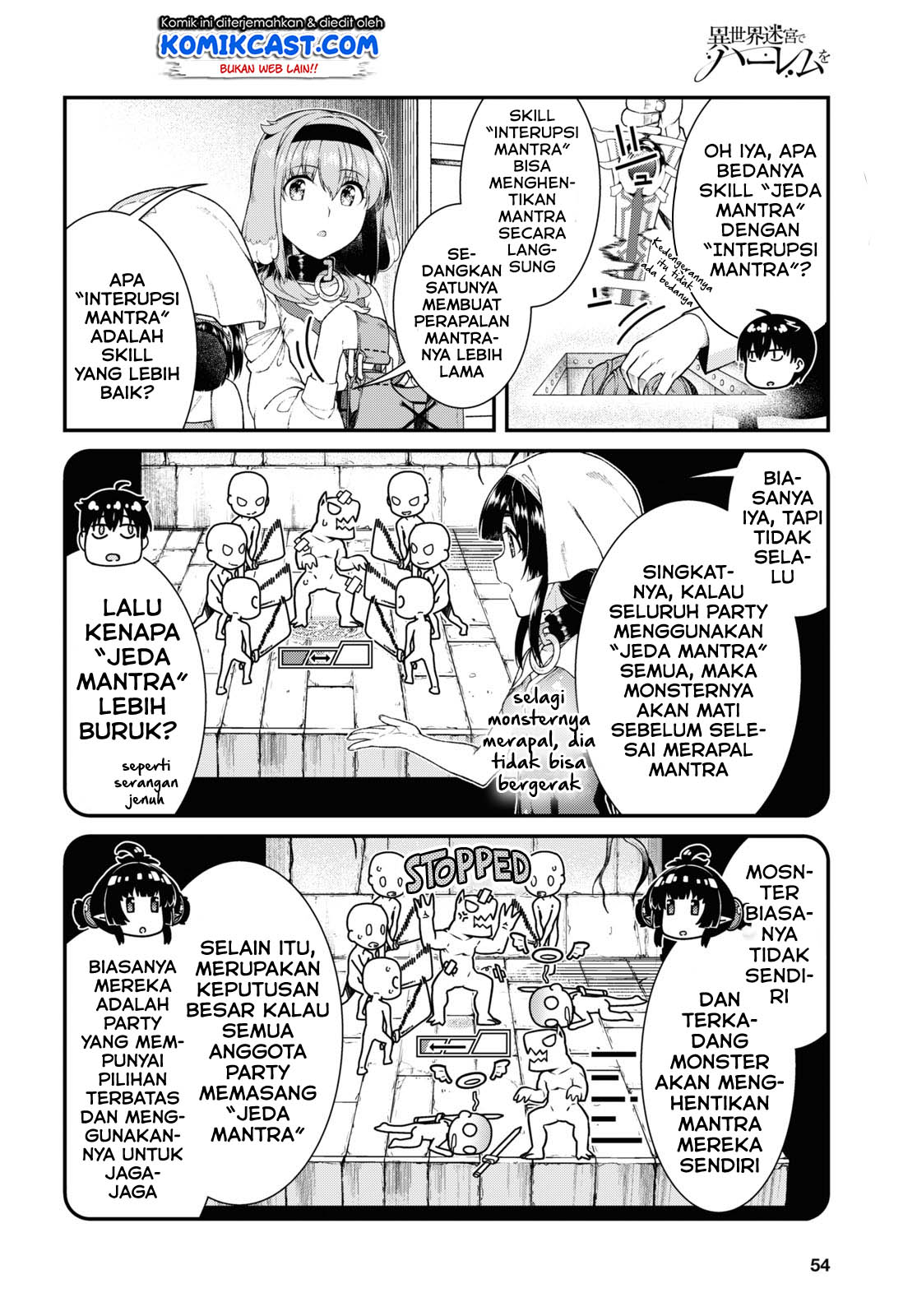 Isekai Meikyuu de Harem wo Chapter 41 Gambar 9