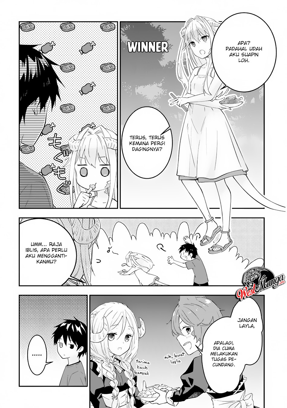 Maou ni Natte node – Dungeon Tsukutte Jingai Musume to Honobono suru Chapter 27 Gambar 18