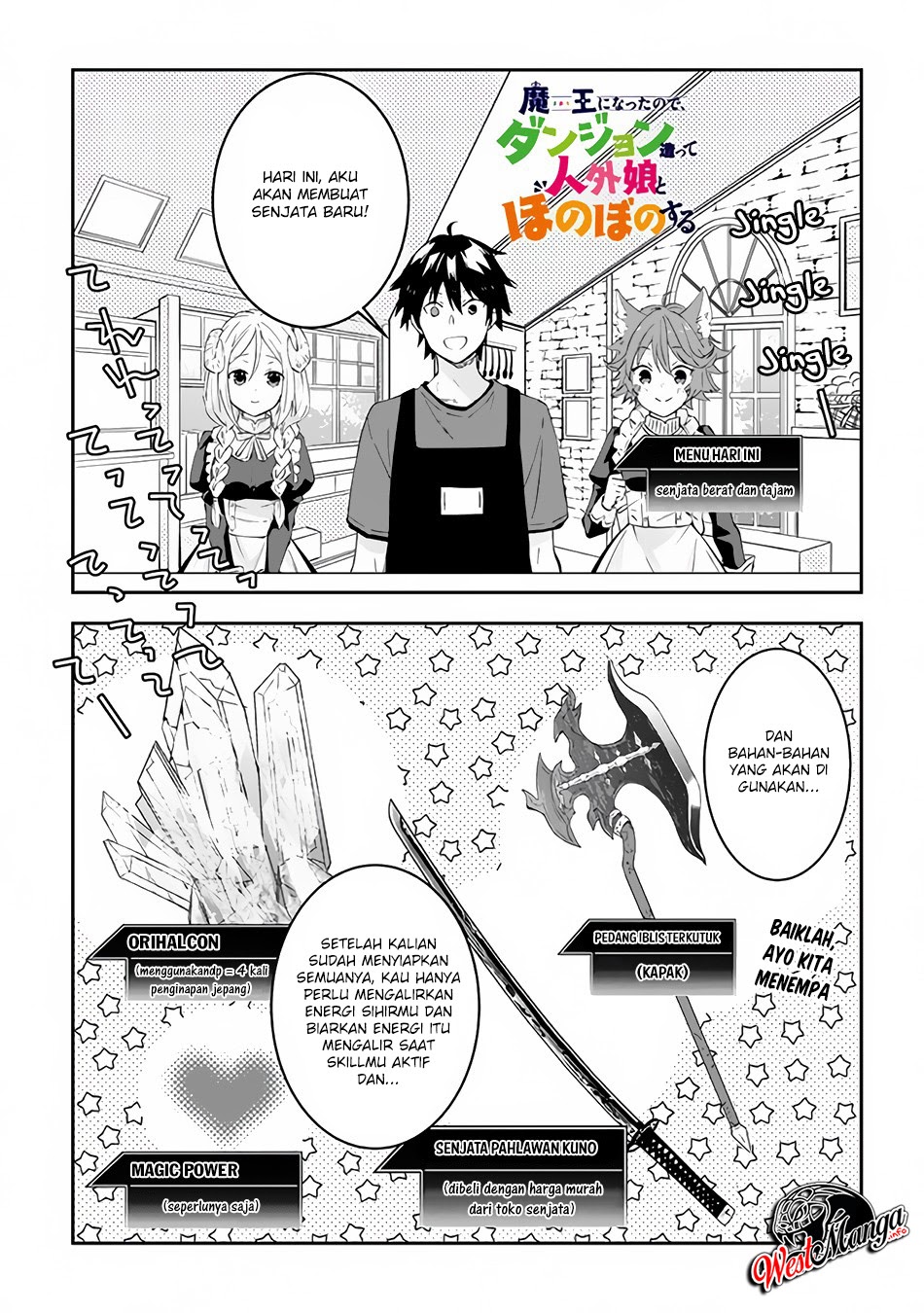 Maou ni Natte node – Dungeon Tsukutte Jingai Musume to Honobono suru Chapter 27 Gambar 3