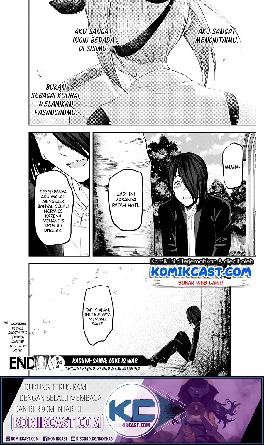 Kaguya-sama wa Kokurasetai – Tensai-tachi no Renai Zunousen Chapter 204 Gambar 19
