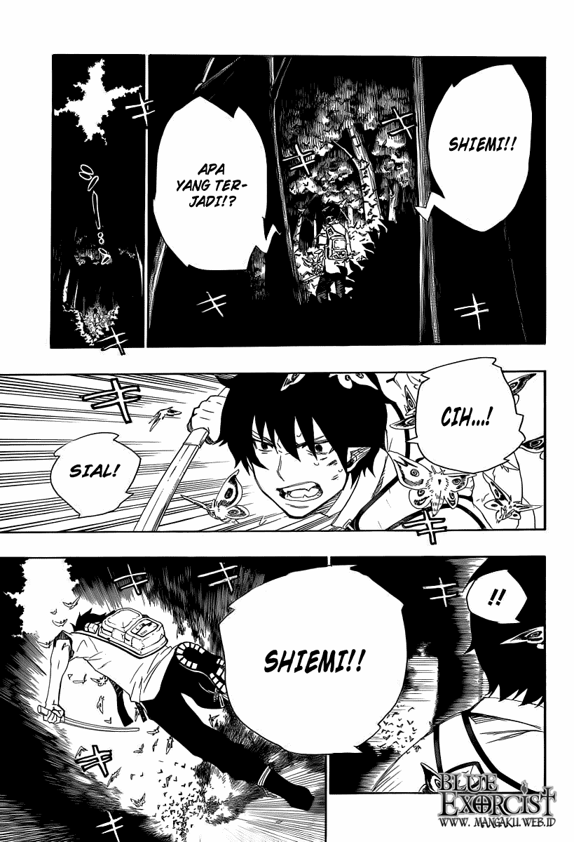 Ao no Exorcist Chapter 11 Gambar 42