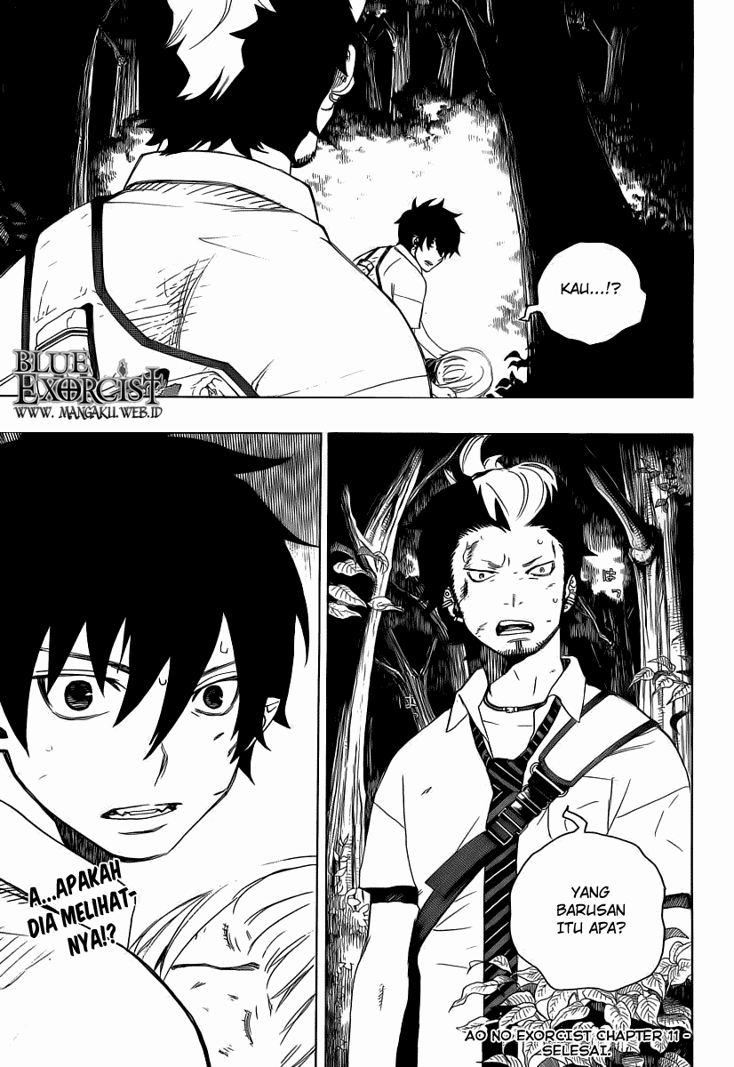 Ao no Exorcist Chapter 11 Gambar 46