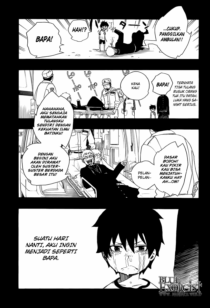 Ao no Exorcist Chapter 11 Gambar 8