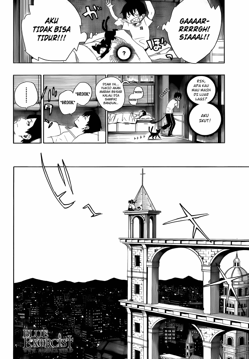Ao no Exorcist Chapter 11 Gambar 11