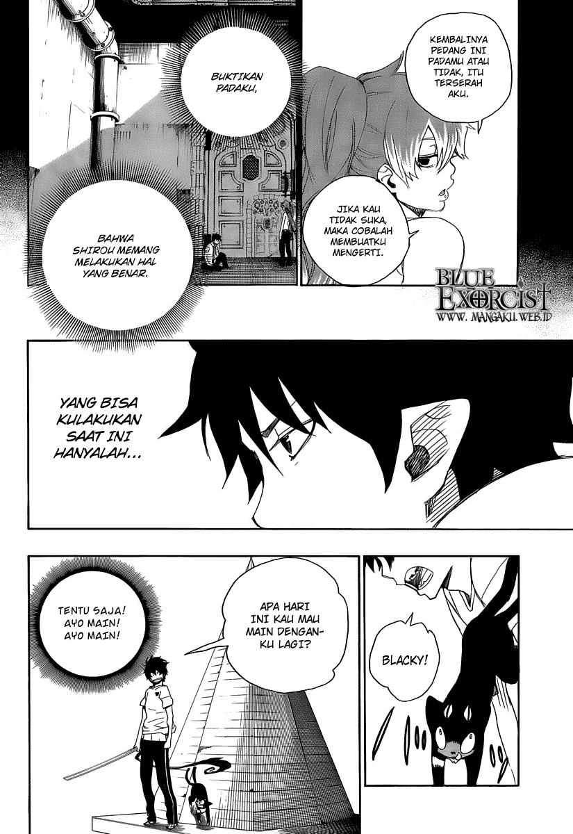 Ao no Exorcist Chapter 11 Gambar 13