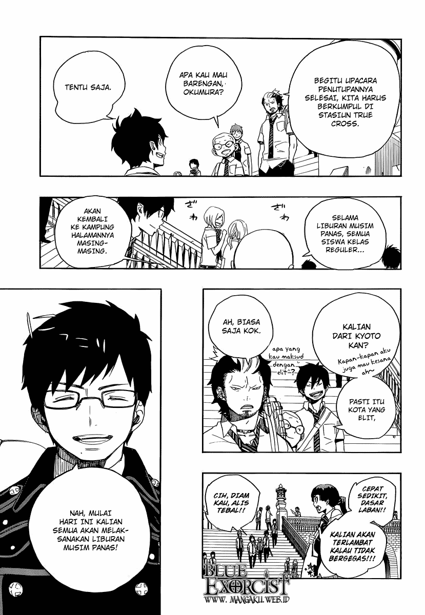 Ao no Exorcist Chapter 11 Gambar 16