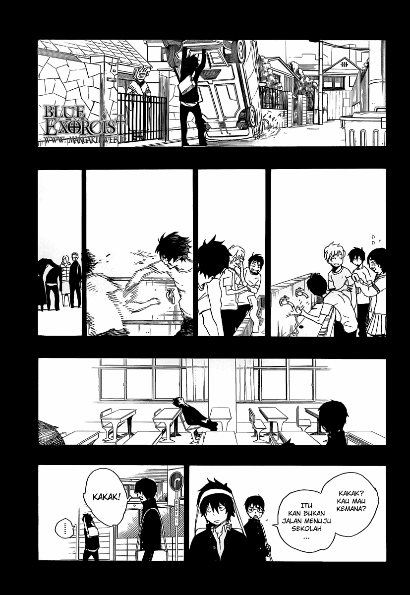 Ao no Exorcist Chapter 11 Gambar 26