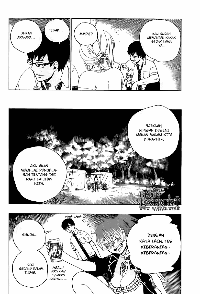 Ao no Exorcist Chapter 11 Gambar 29