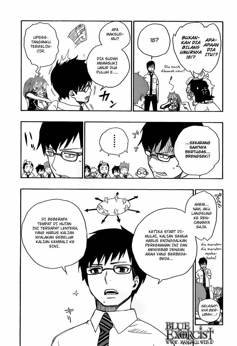 Ao no Exorcist Chapter 11 Gambar 30