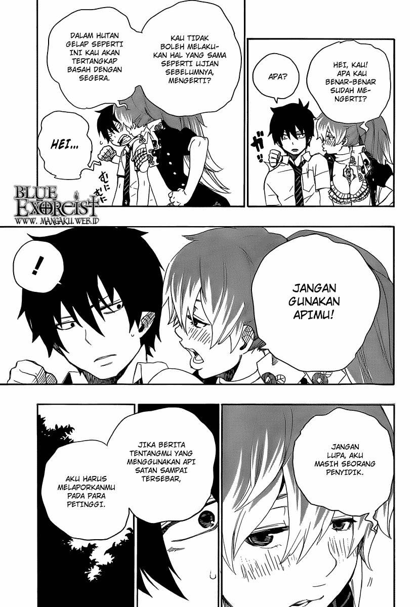 Ao no Exorcist Chapter 11 Gambar 34