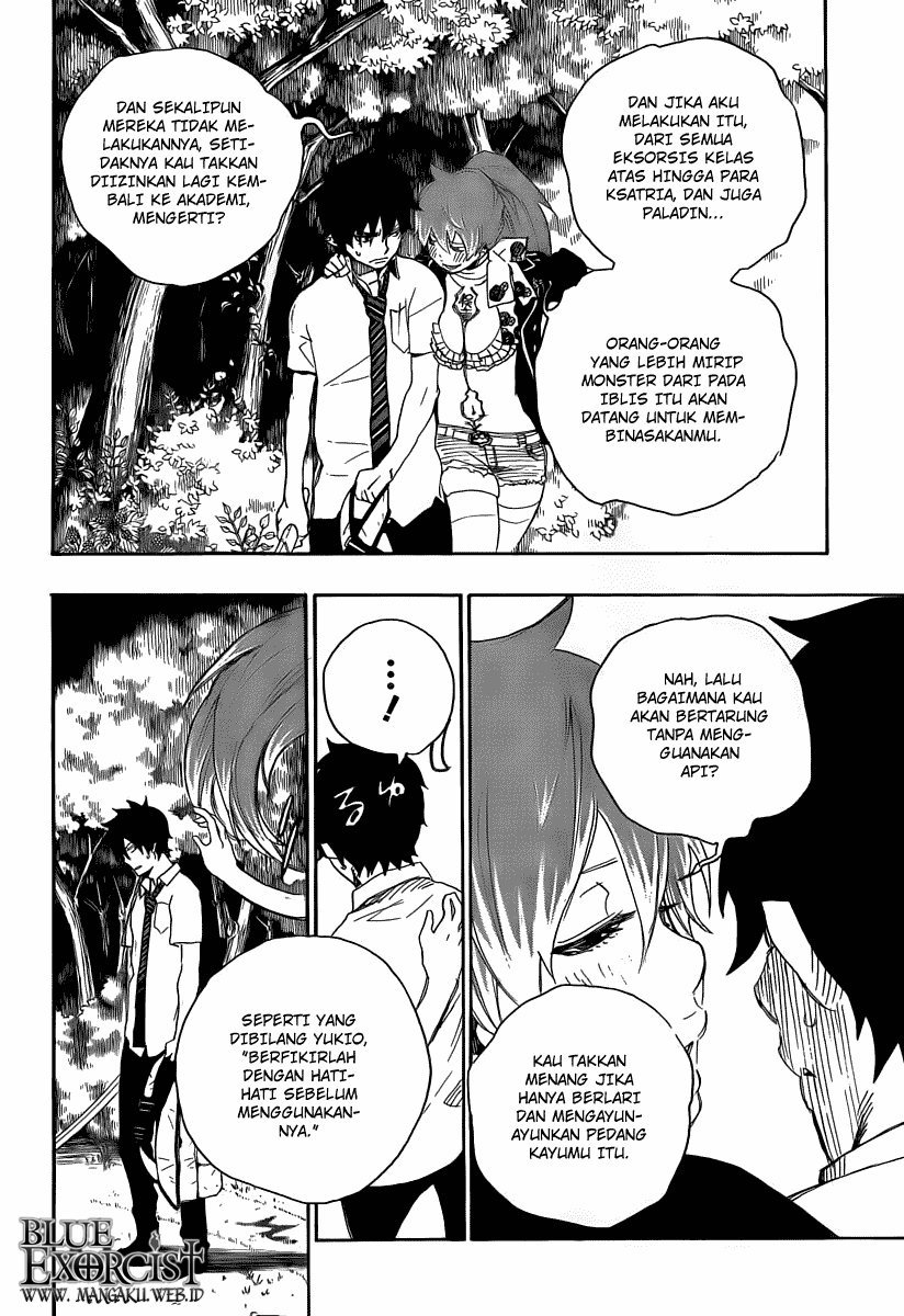 Ao no Exorcist Chapter 11 Gambar 35