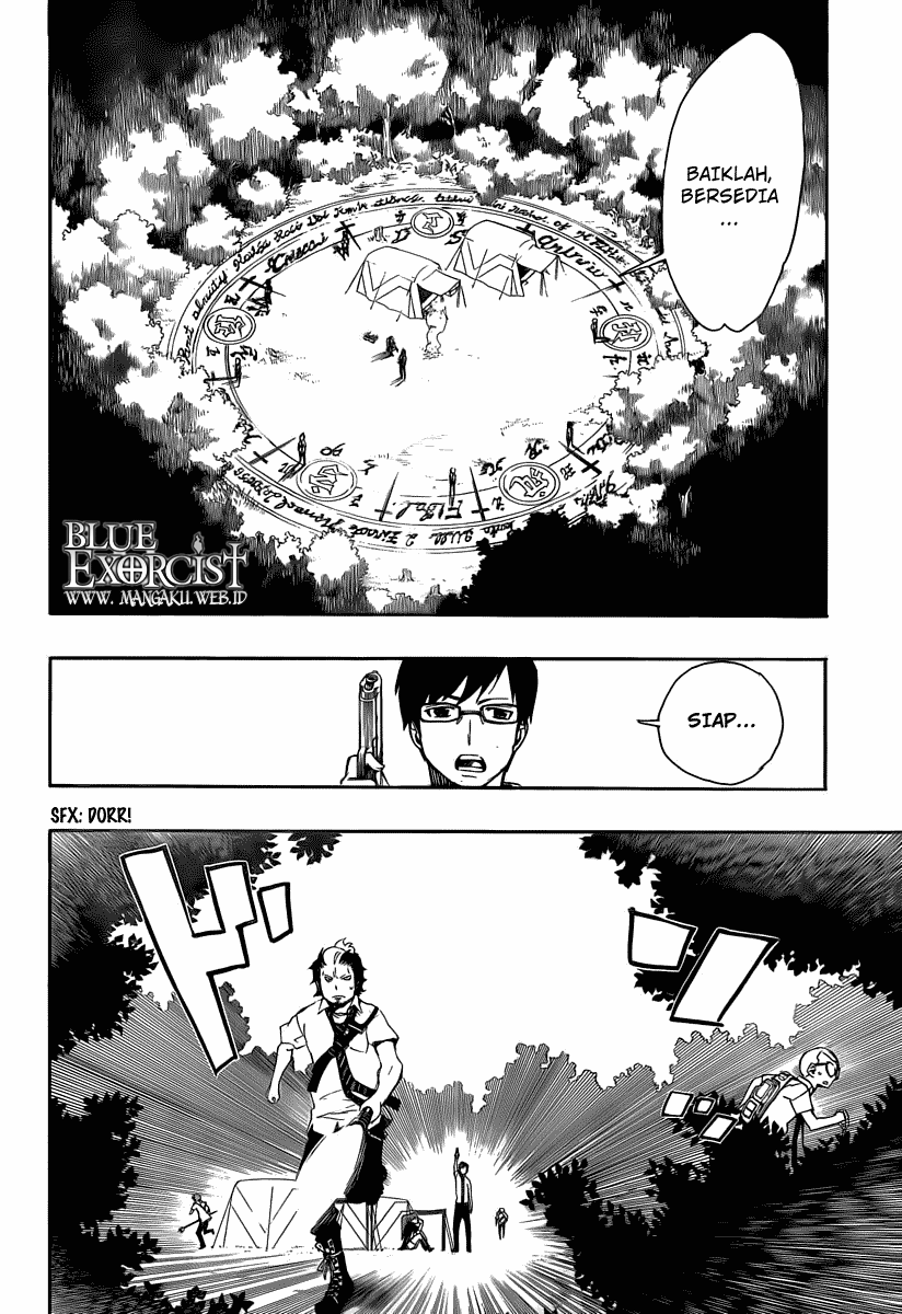 Ao no Exorcist Chapter 11 Gambar 37