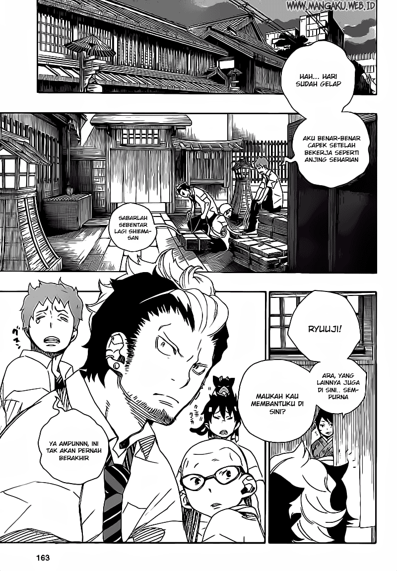 Ao no Exorcist Chapter 19 Gambar 5