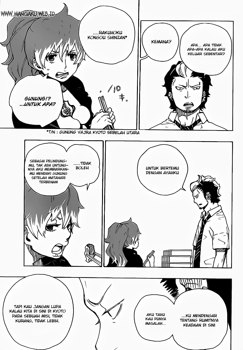 Ao no Exorcist Chapter 19 Gambar 11