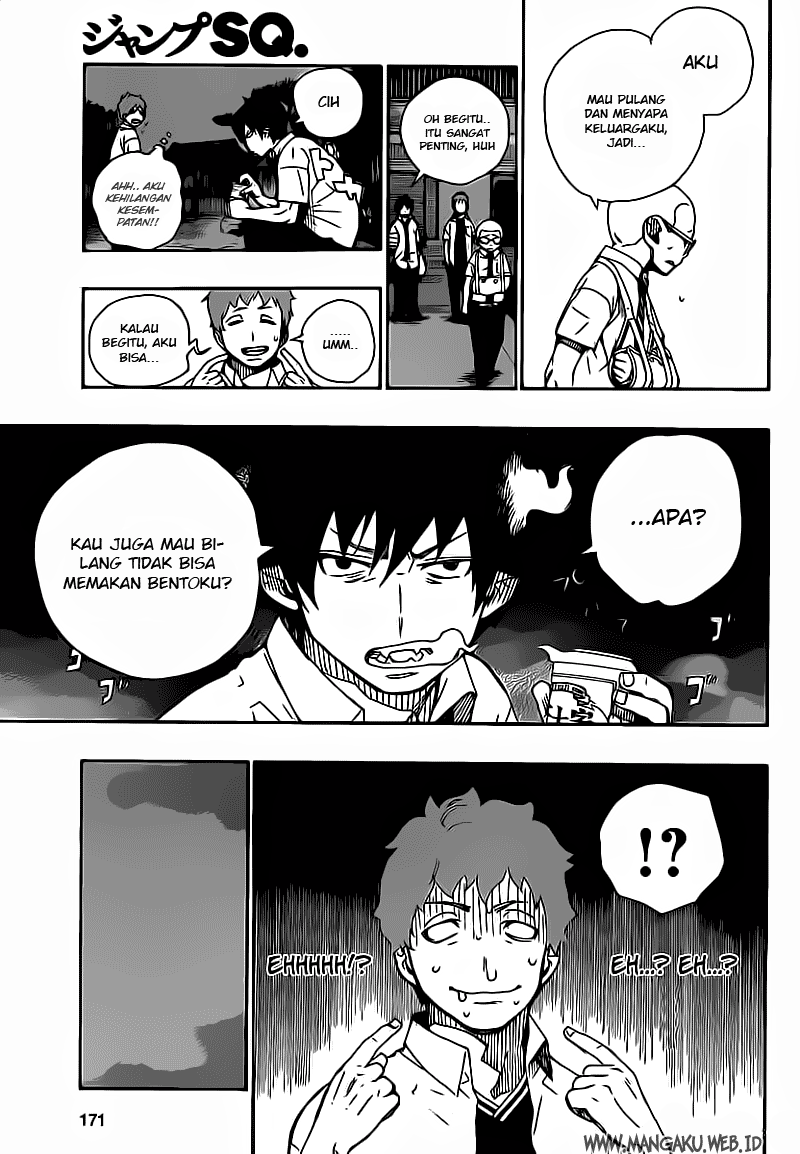 Ao no Exorcist Chapter 19 Gambar 13