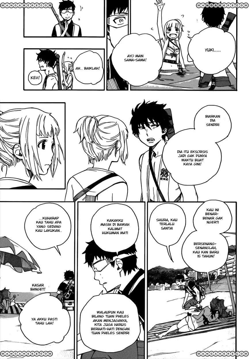 Ao no Exorcist Chapter 35 Gambar 21