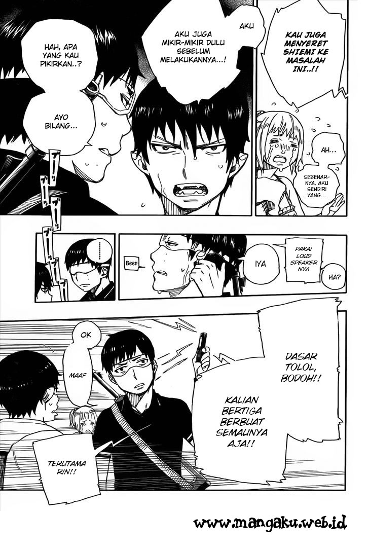 Ao no Exorcist Chapter 36 Gambar 7