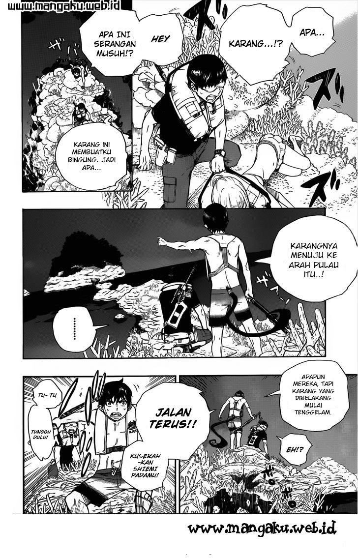 Manga Ao no Exorcist Chapter 36 gambar nomor 2