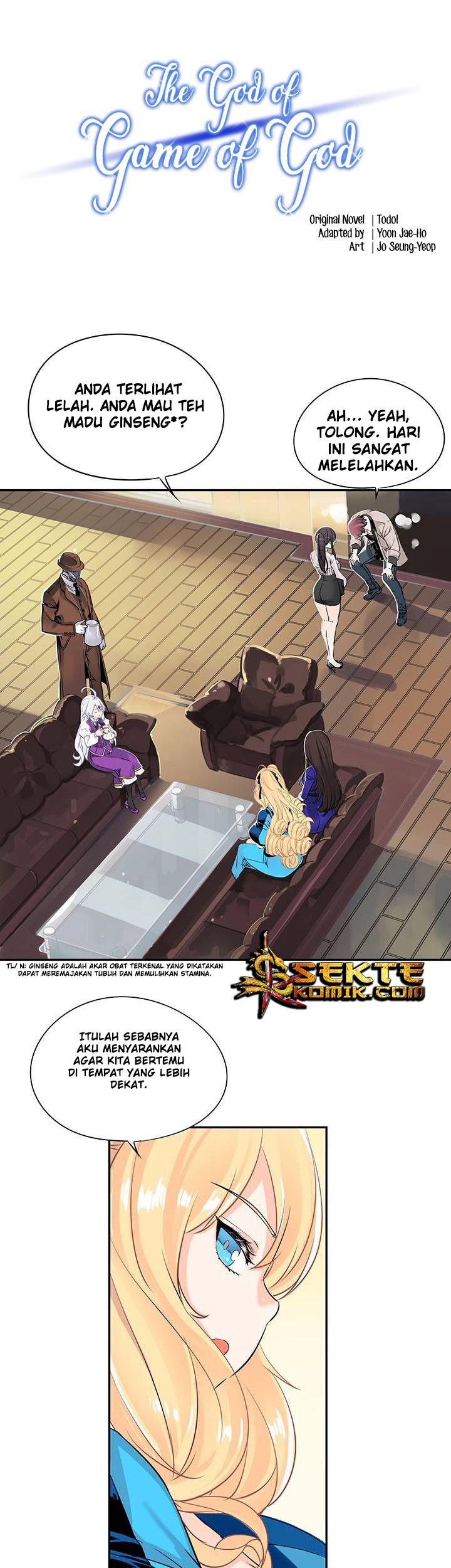 Manhwa The God of “Game of God” Chapter 23 gambar nomor 2
