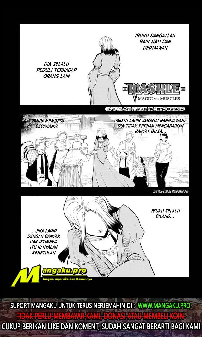 Manga Mashle: Magic and Muscles Chapter 35 gambar nomor 2