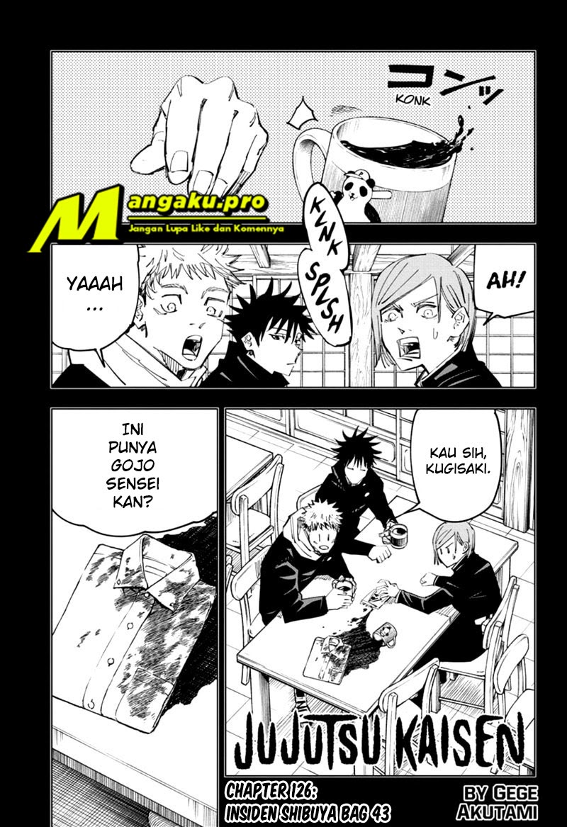 Manga Jujutsu Kaisen Chapter 126 gambar nomor 2