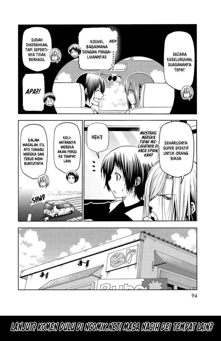 Grand Blue Chapter 64.1 Gambar 9