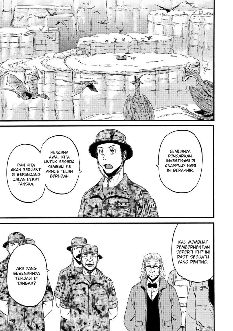 Gate – Jietai Kare no Chi nite Kaku Tatakeri Chapter 98 Gambar 10