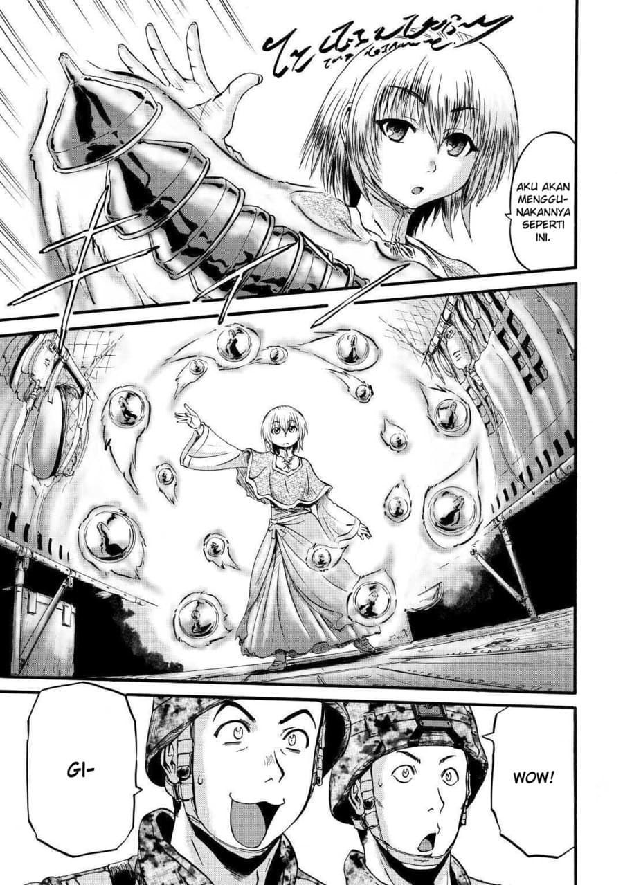 Gate – Jietai Kare no Chi nite Kaku Tatakeri Chapter 98 Gambar 14