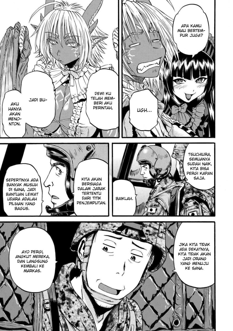 Gate – Jietai Kare no Chi nite Kaku Tatakeri Chapter 98 Gambar 16