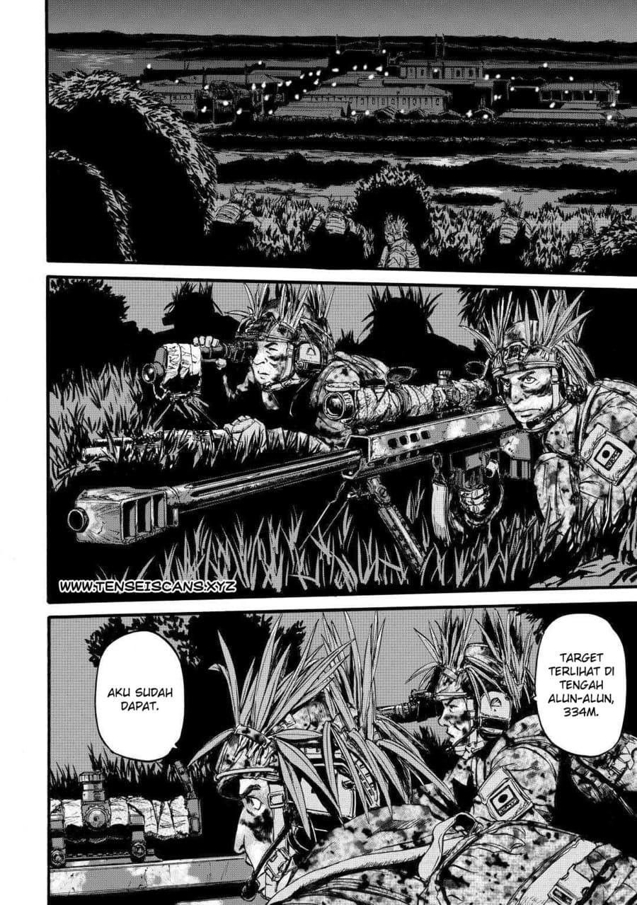 Gate – Jietai Kare no Chi nite Kaku Tatakeri Chapter 98 Gambar 21