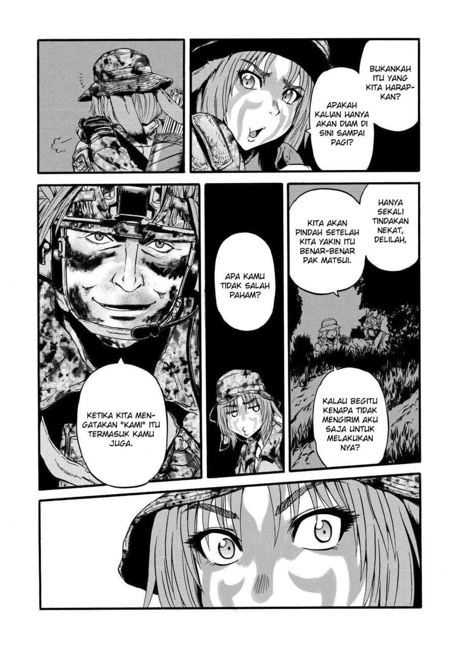 Gate – Jietai Kare no Chi nite Kaku Tatakeri Chapter 98 Gambar 24