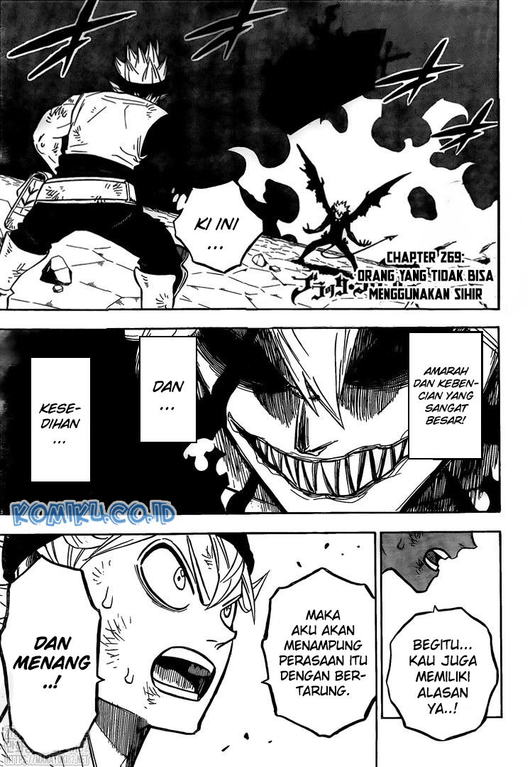 Manga Black Clover Chapter 269 gambar nomor 2