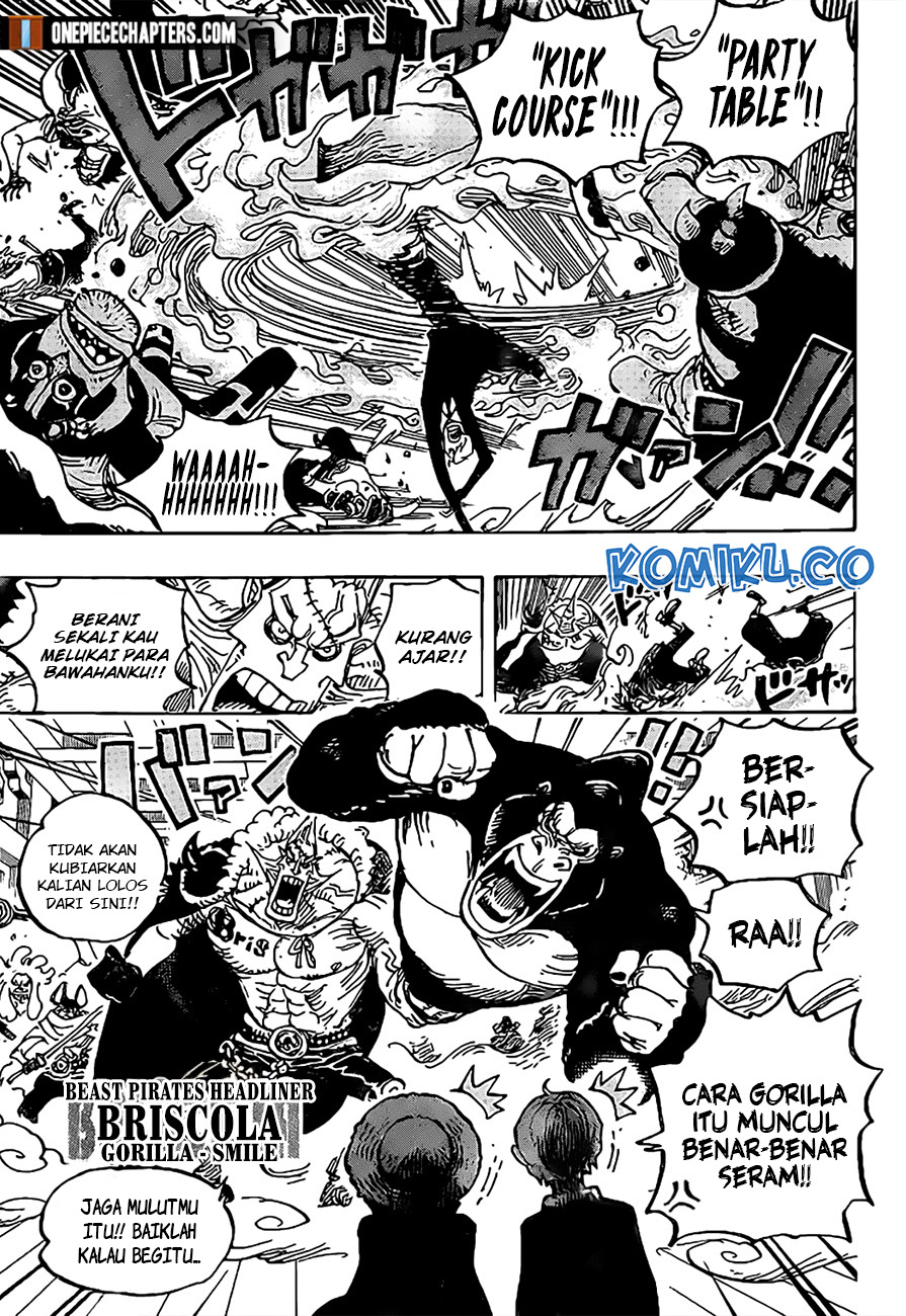 One Piece Chapter 993 Gambar 8
