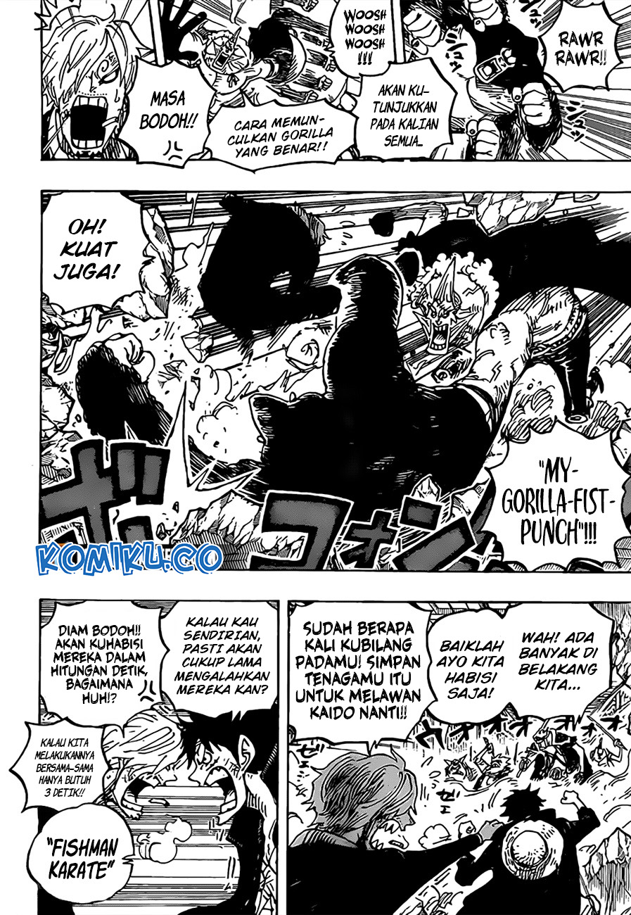 One Piece Chapter 993 Gambar 9