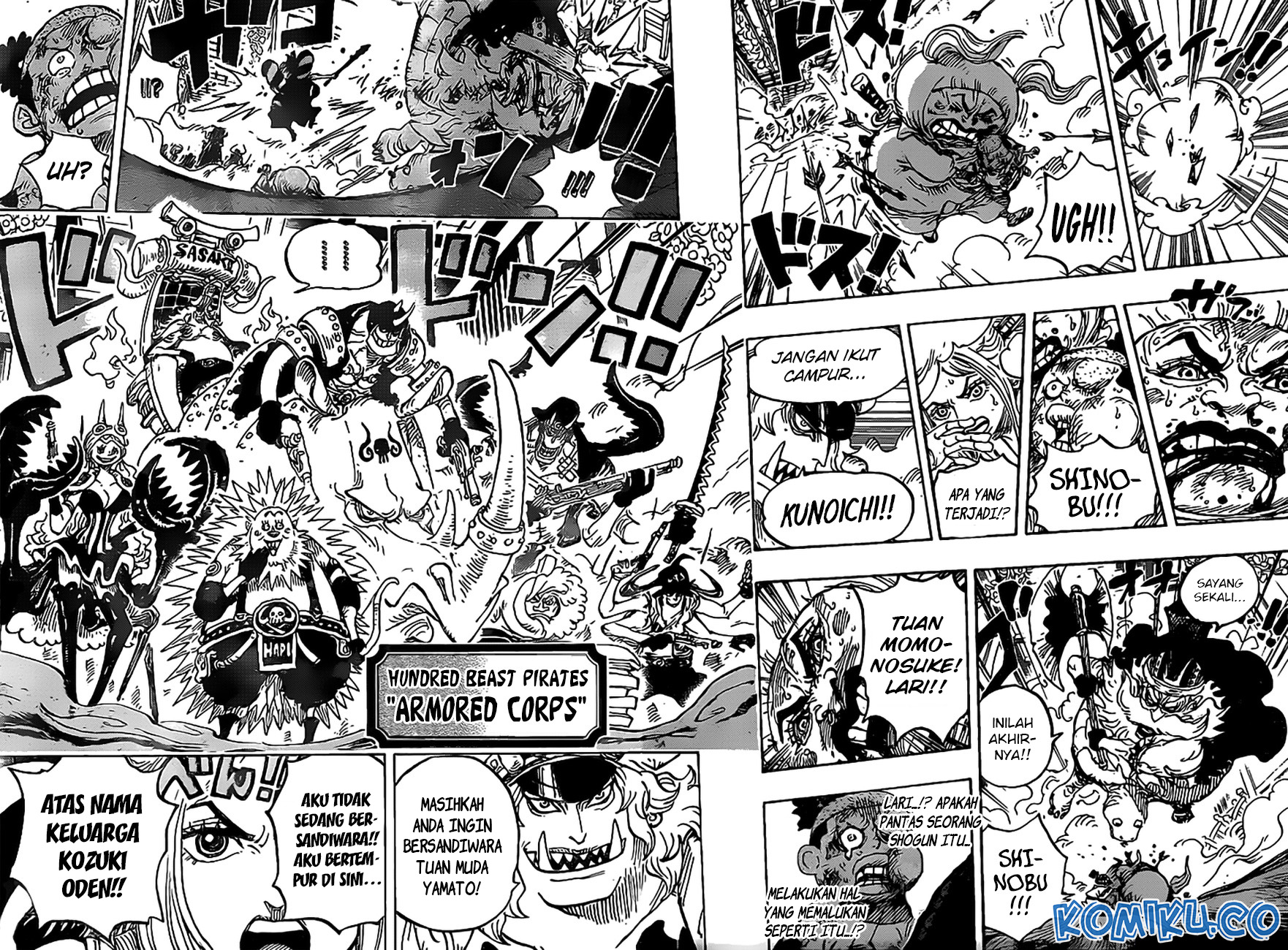 One Piece Chapter 993 Gambar 13