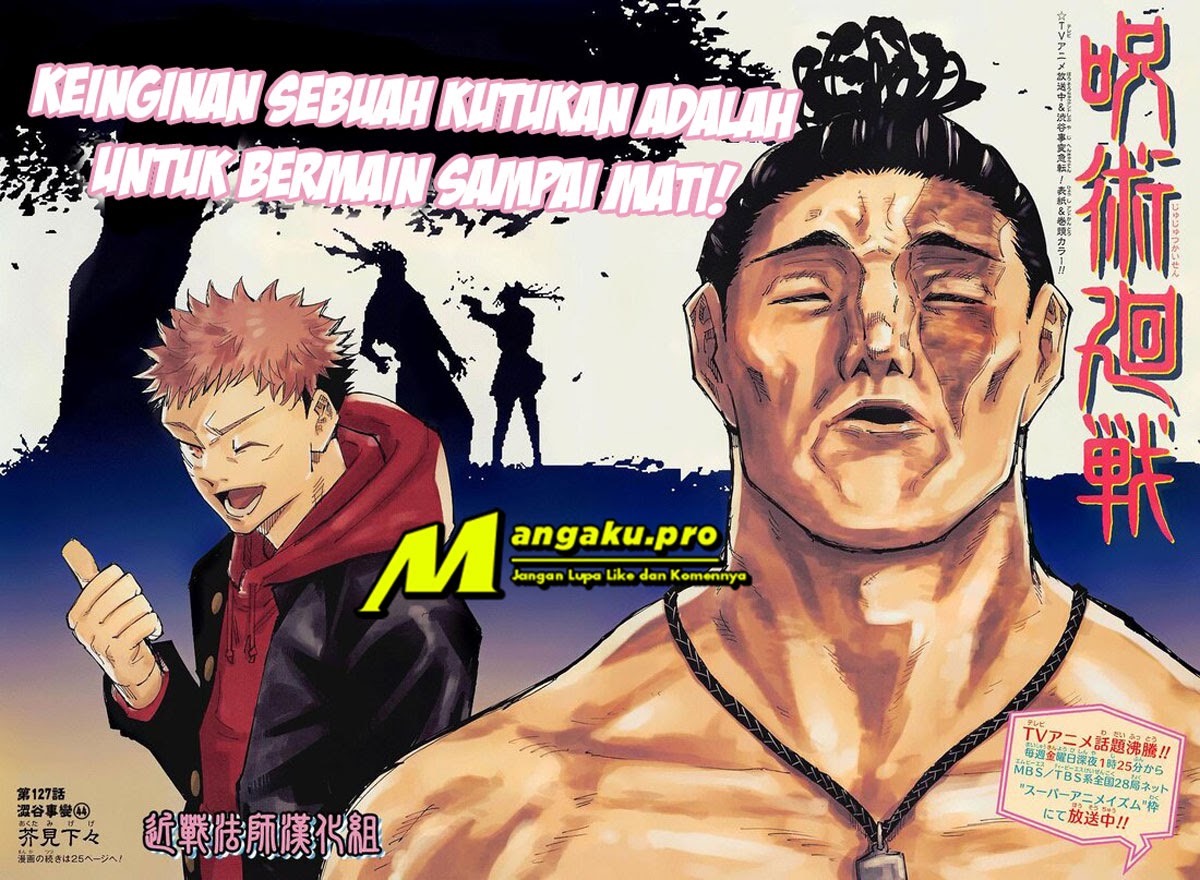Jujutsu Kaisen Chapter 127 Gambar 4
